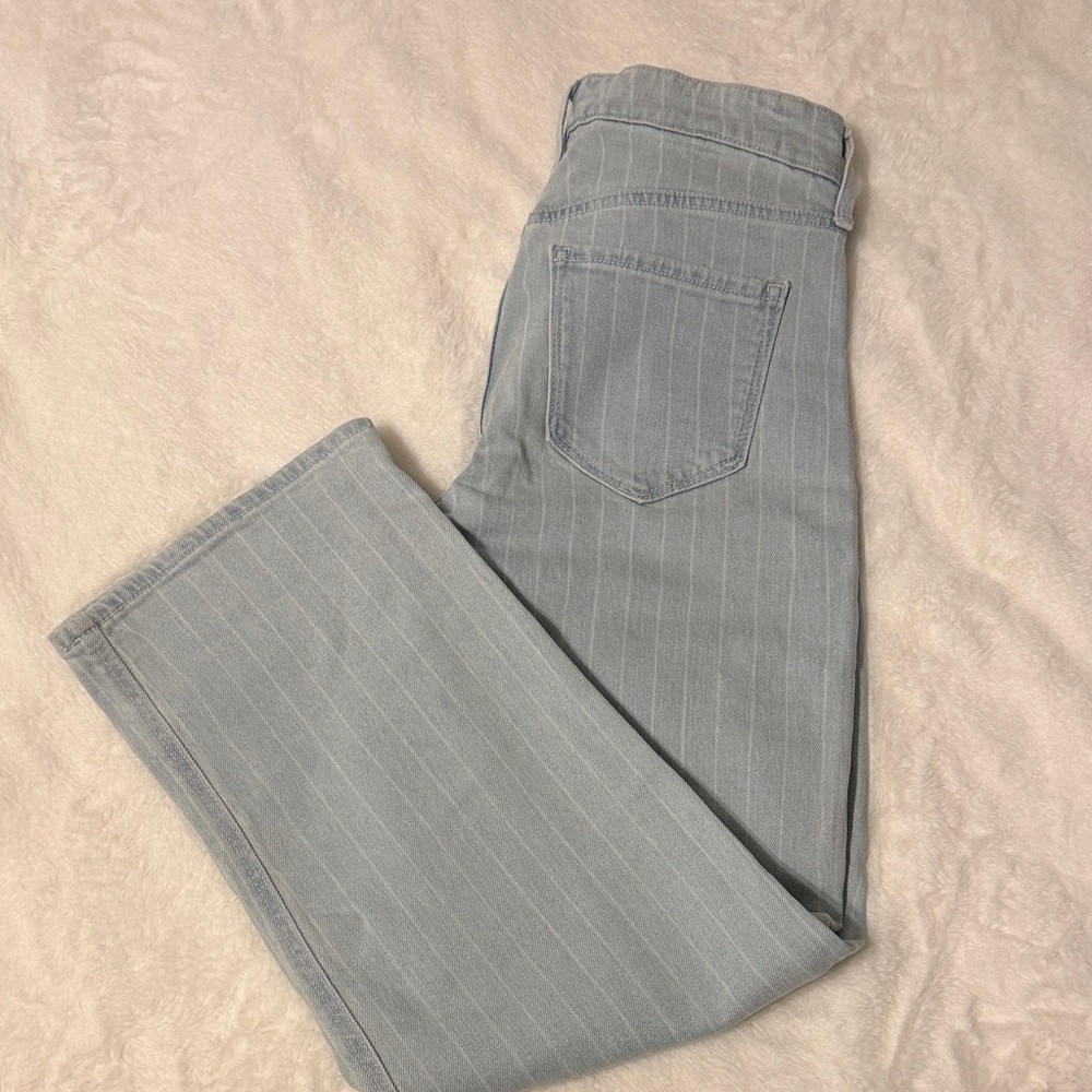 Old Navy Light Blue Pinstripe Jeans